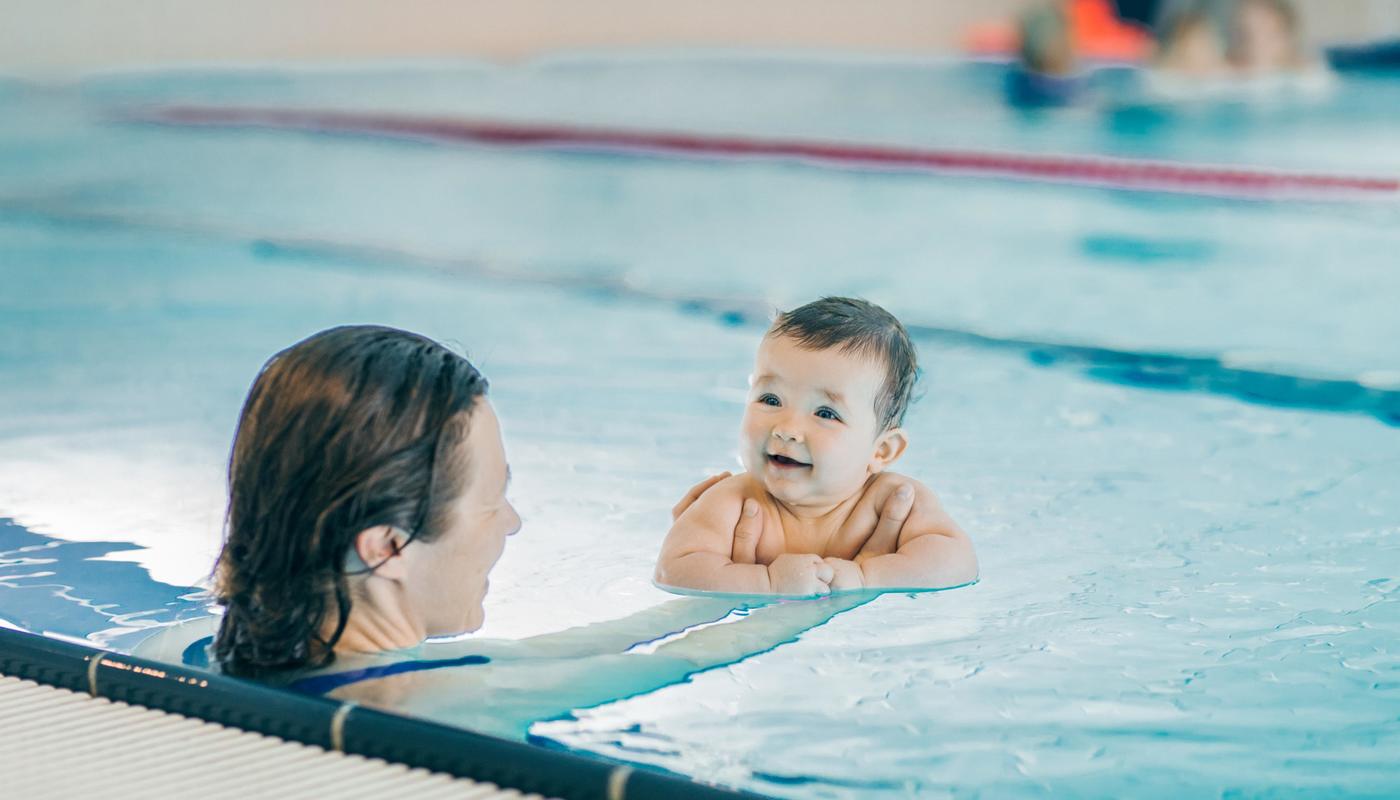 Vannkanten tilbyr babysvømming kort vei fra Bergen sentrum 